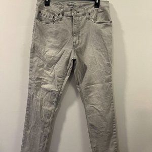 Men's Light Gray Chinos